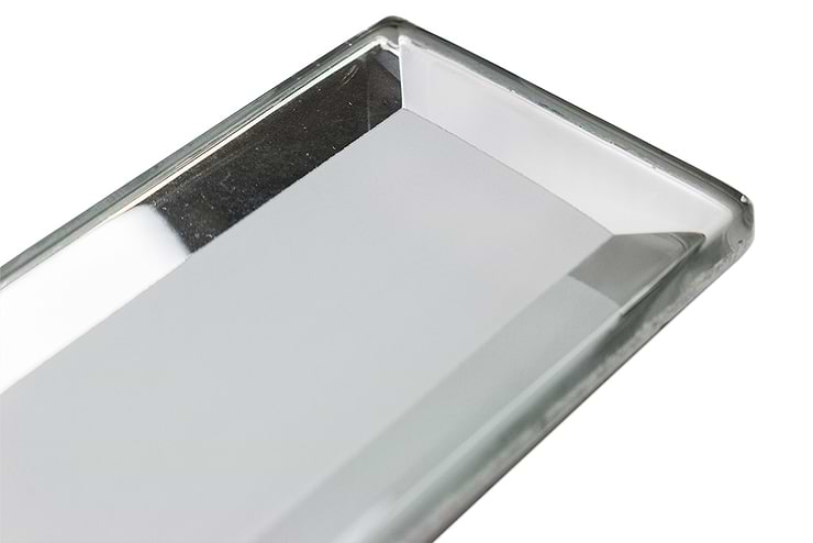 Felicity Polished Inverted Beveled Mirror Glass Tile