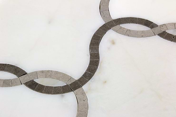 Catena Gray Polished Marble Tile