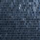 Flicker Metallic Midnight Blue 1/4" x 1" Polished Glass Mosaic Tile