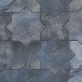 Sample-Parma Denim Blue Matte Star and Denim Blue Matte Cross 6" Terracotta Look Porcelain Tile