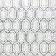 Infinity Thassos & Ming Green Hexagon Marble Polished Mosaic Tile