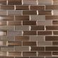 Remington Bricks Bronze 2x6 3D Mixed Finish Glass Subway Tile