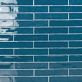 Seaport Atlantic Blue 2x10 Polished Ceramic Subway Wall Tile