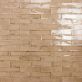 Sample-Castle Sandstorm 3x12 Polished Beige Ceramic Subway Wall Tile