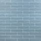 Sample-Bayou Blue Sky 3x12 Matte Ceramic Subway Wall Tile
