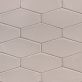 Manchester Taupe Beige 4x8 Hexagon Glazed Ceramic Wall Tile