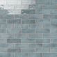 Sample-Los Lunas Blue 4x12 Polished Ceramic Subway Wall Tile