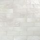 Sample-Montauk Fog 2x8 Gray Ceramic Subway Tile for Wall with Mixed Finish