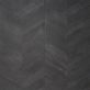 Sample-Kenridge Chevron Black 24x48 Matte Porcelain Wood Look Tile