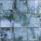 Sample-Angela Harris Dunmore Blu 8x8 Polished Ceramic Wall Tile