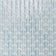 Nabi Quill Basil Blue 2x5 3D Glossy Crackled Glass Mosaic Tile