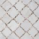 Sample-Cassie Chapman Eva Polished Marble & Mother of Pearl Arabesque Tile