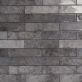 Kalay Antracite Gray 3x12 Glossy Ceramic Wall Tile