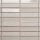 Eastside Mix Ecru Framed Glossy and Beveled Matte 2x9 Ceramic Tile      
