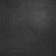 Sample-Enso Charcoal Black 24x48 Ribbed Matte Porcelain Wood Look Tile