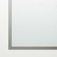 Finestra 34x62 Reversible Screen Bathtub Door with Clear Glass in Stainless Steel