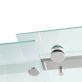 Acqua 60x79 Reversible Sliding Shower Alcove Door with Clear Glass in Stainless Steel