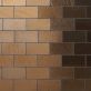 Sample-Magma Brick Bronze 3x6" Polished Lava Stone Tile