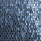 Sample-Flicker Metallic Midnight Blue 1/4" x 1" Polished Glass Mosaic Tile