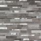 Sample-Metalway Cement Gray Solid Core Peel & Stick Mosaic Tile