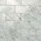 Gem Moonstone Silver 4x9 Polished Glass Tile