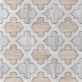 Sample-Alesso Deco Picos Beige 8x8 Matte Porcelain Tile
