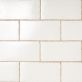 Sample-Jamesport White 6"x12" Glazed Porcelain Subway Tile