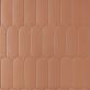 Sample-Parry Clay Terracotta 3x8 Fishscale Matte Ceramic Tile
