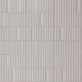 Division Silver 8x16 Fluted 3D Matte Ceramic Wall Tile