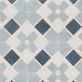 Sample-Lapaz White Cross 9x9 Matte Porcelain Tile