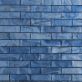 Sample-Magico Iridescent Sky Blue 2x6 Polished Glass Mosaic Tile