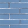 Sample-Coastal Rain 2x8 Beached Frosted Glass Subway Tile for Wall