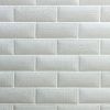 Maverick Grigio Gray 3D Glossy Mix 3x8 Pillowed Ceramic Wall Tile