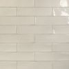 Sample-Manchester Dove Gray 3x12 Subway Glazed Ceramic Wall Tile
