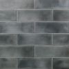 Sample-Diesel Camp Smoke Gray 4x12 Glazed Ceramic Subway Tile