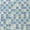 Sample-Coastal Seaside Squares Beached Frosted Glass Tile