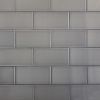 Sample-Vector Gris 4x8 Polished Ceramic Subway Tile for Wall