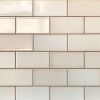 Sample-Vector Hueso 4x8 Polished Ceramic Subway Tile for Wall