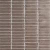 Sample-Maya Stacked Twilight Polished Glass Mosaic Tile