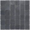 Fordham Nero 2x2 Matte Black Porcelain Mosaic Tile for Floor and Wall