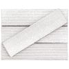 Sample-Easton Ridge Textured White 2x9 Handmade Glazed Clay Subway Tile