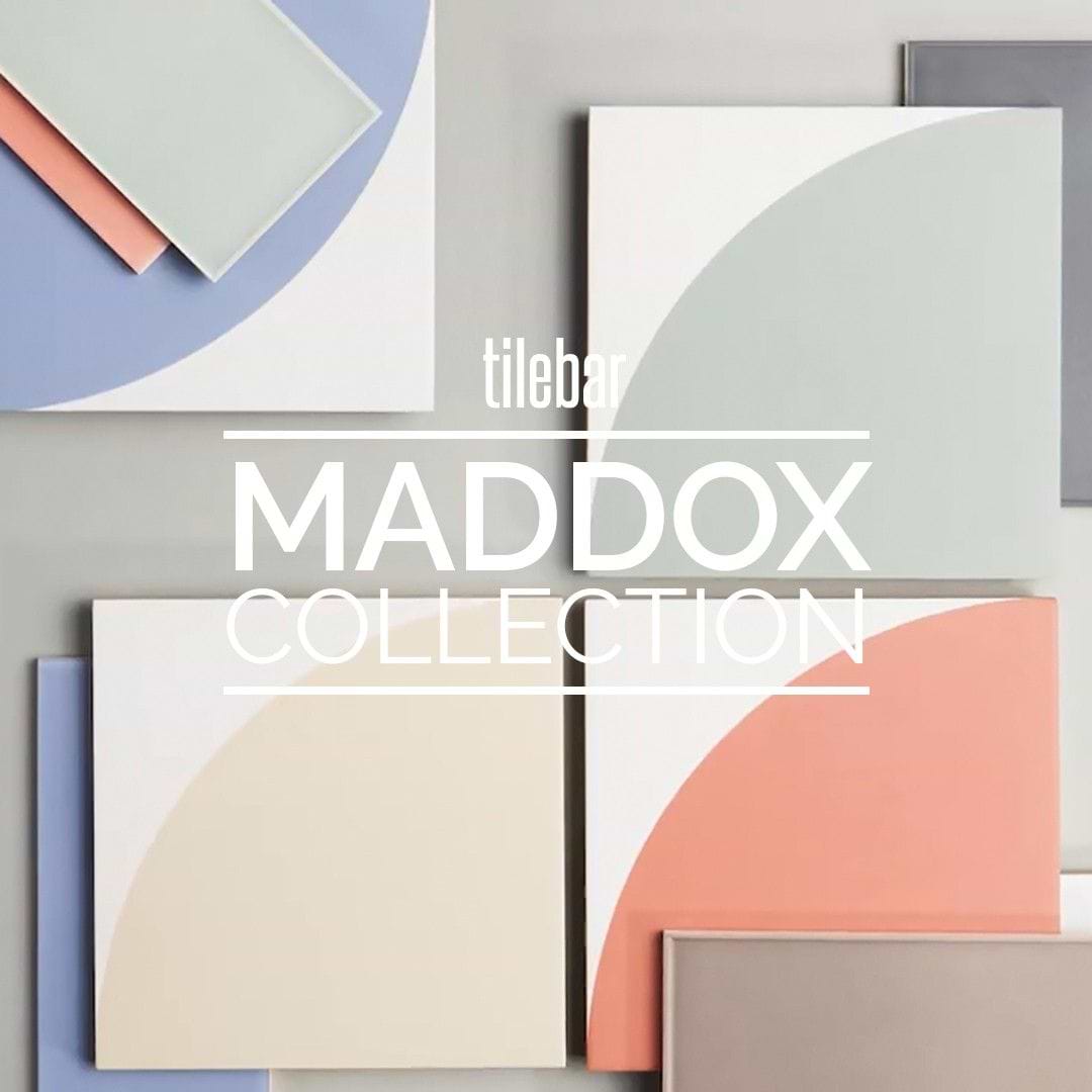 Stacy Garcia Maddox Charcoal Black 4x8 Matte Ceramic Subway Wall Tile