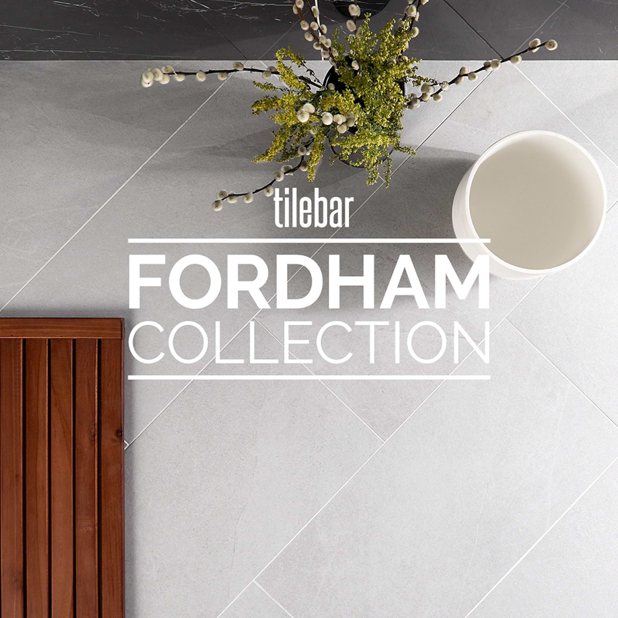 Fordham Nero 24x24 Black Matte Porcelain Floor and Wall Tile