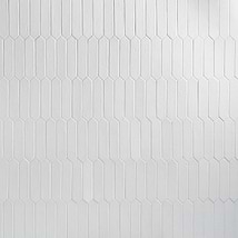 Belcrest Picket Blanco 2x8 Glazed Ceramic Wall Tile