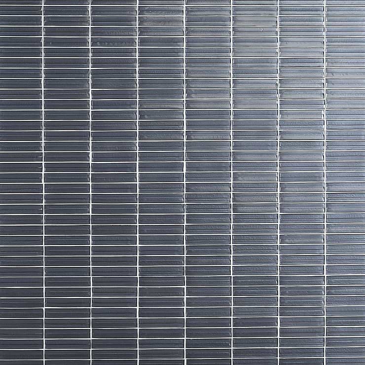 Maya Stacked Midnight Mosaic Tile