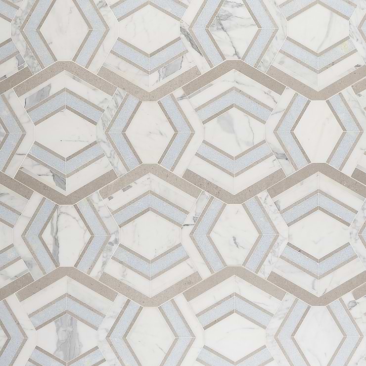 Mezzo Dolce Polished Marble Mosaic