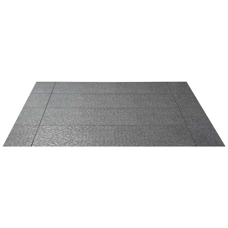 Echoes Acero Gray 12x36 Satin and Matte Ceramic Tile