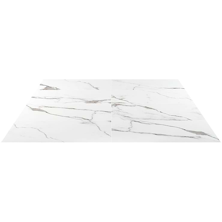 DreamStone Statuario Valley 12x24 Polished Porcelain Tile