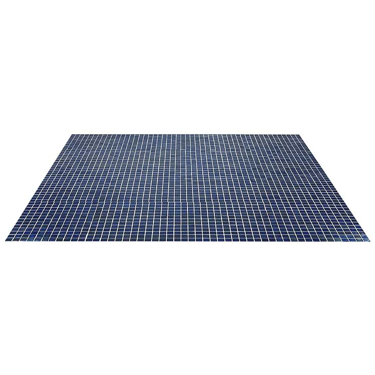 Ohana Small Squares Indigo 1x1 Glass Mosaic Tile