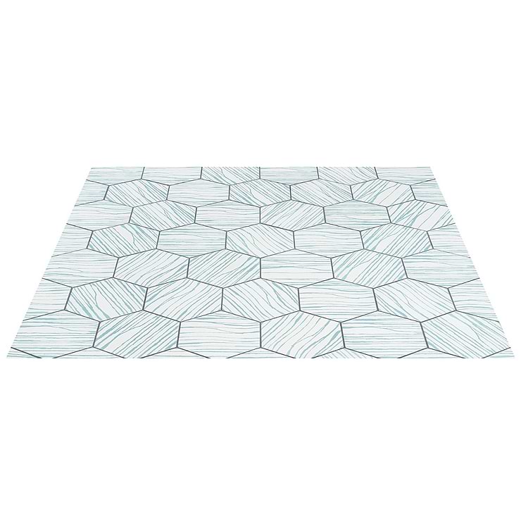 HexArt Zen Sky Blanco 8" Hexagon Matte Porcelain Tile